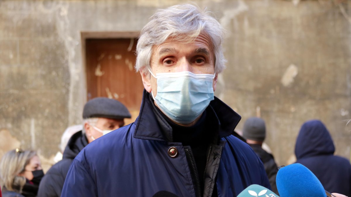 Josep Maria Argimon, des de Àger. ACN