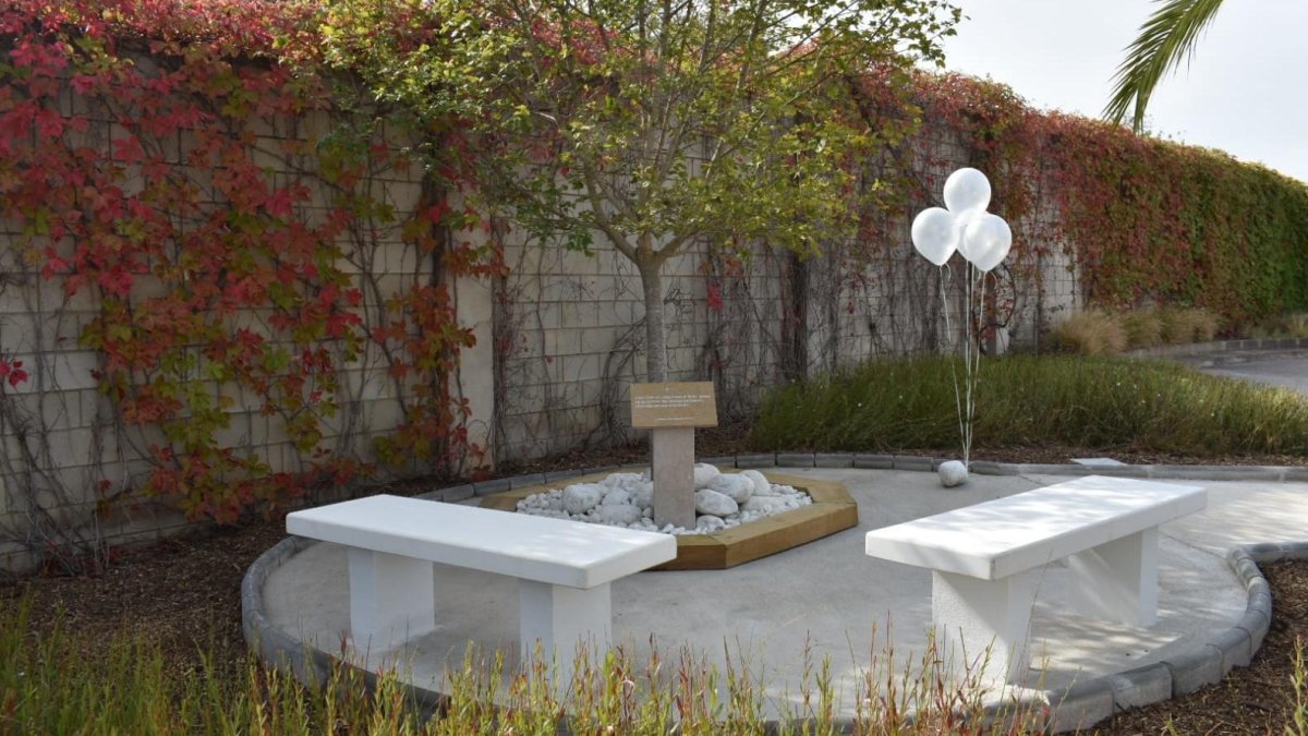 El nou espai de record, al cementiri de la població.