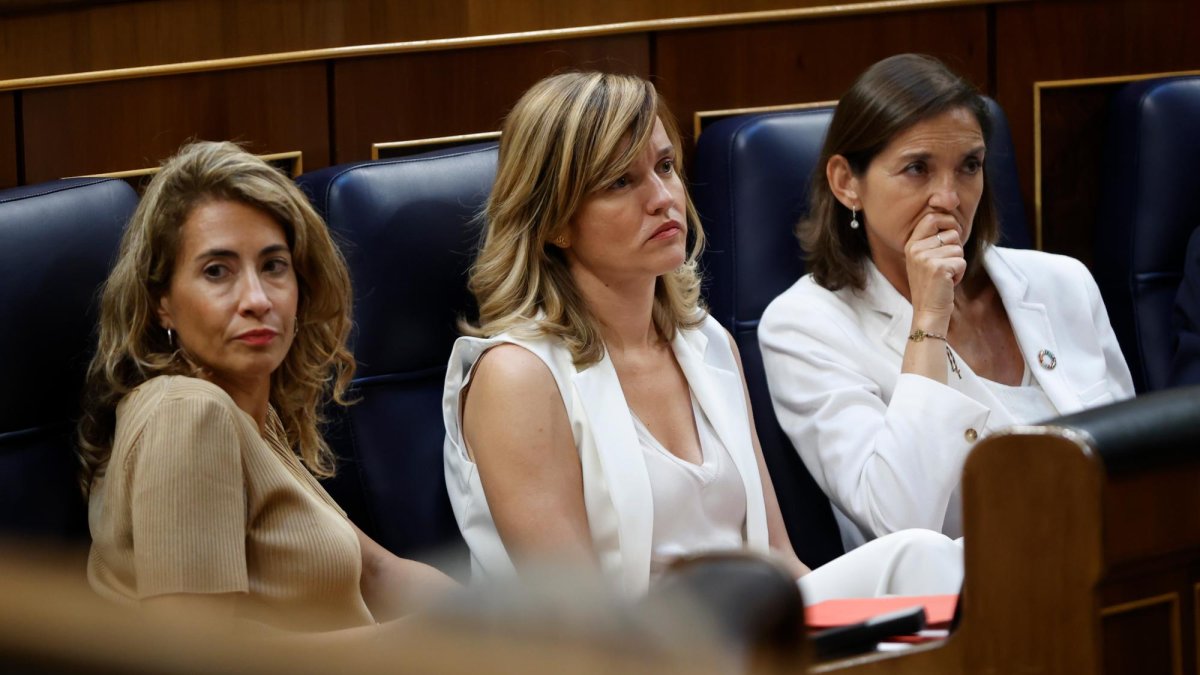 La ministra de Transportes, Movilidad y Agenda Urbana, Raquel Sánchez.