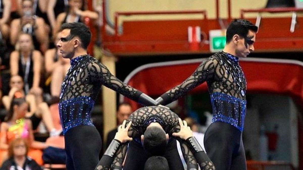 Los patinadores que integran el cuarteto del Artistic Skating Cunit acudirán a Argentina.