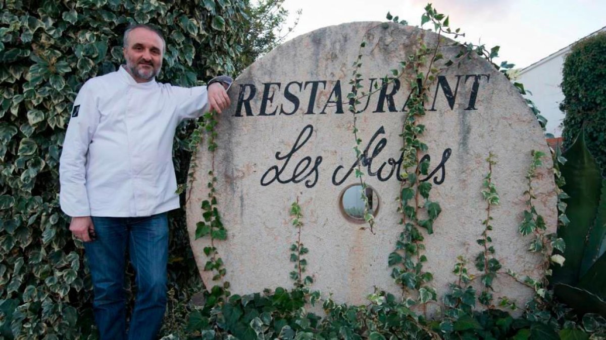 El chef Jeroni Castell del restaurante ‘Les Moles’.