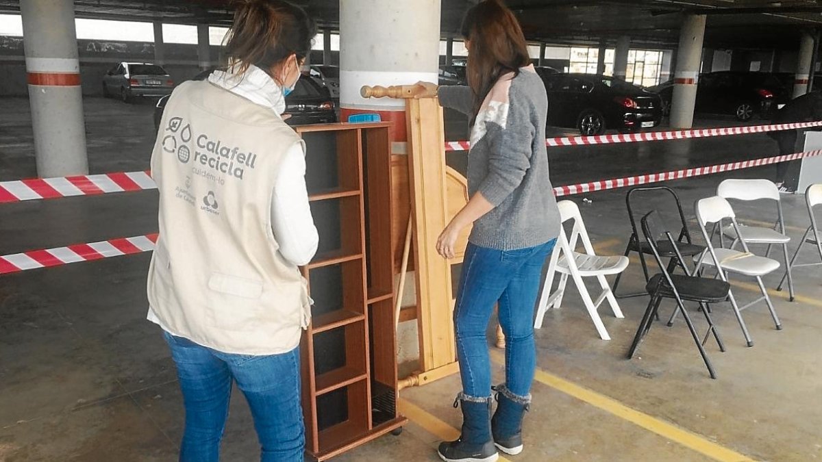 Los vecinos pueden llevarse lo que necesiten de manera gratuita.