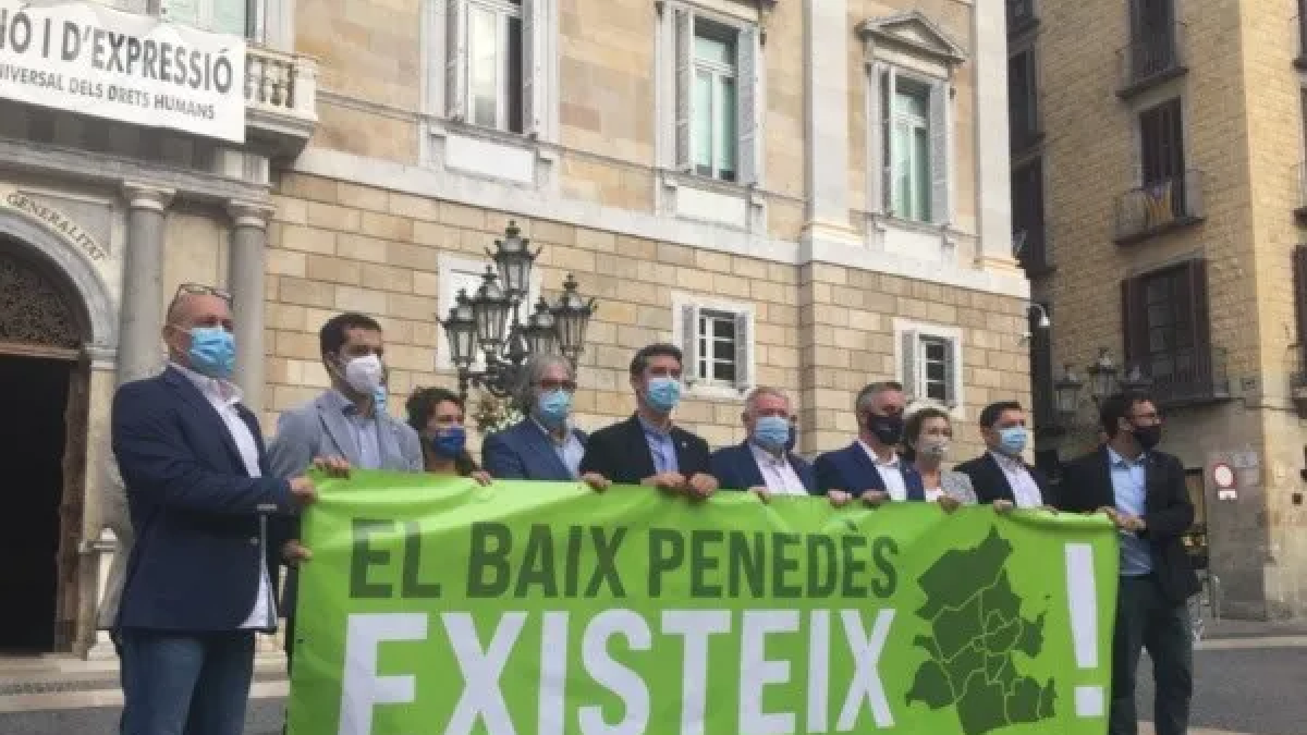 El Baix Penedès sufre un especial agravio.