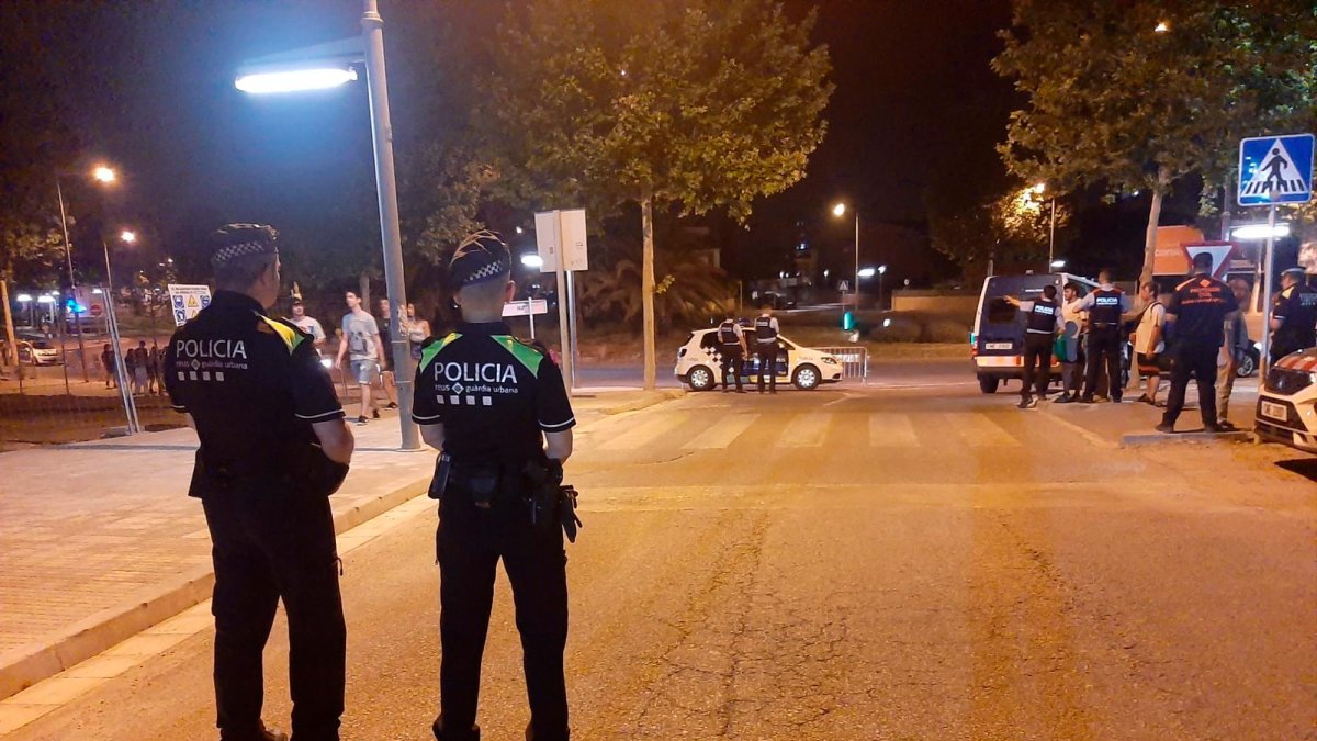 Un dispositivo reciente de la Guardia Urbana de Reus en una imagen de archivo.