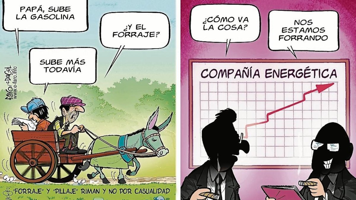 FARO: Papá, sube la gasolina
