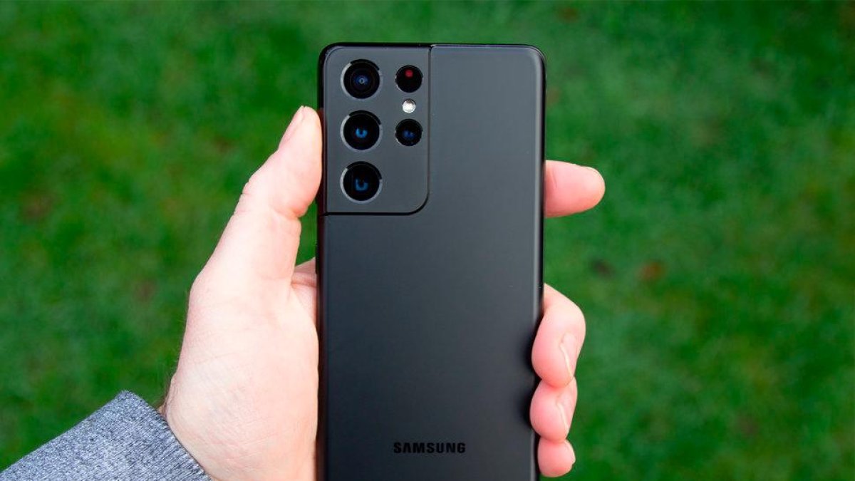 Un terminal Samsung como el que se robó ayer en Reus.