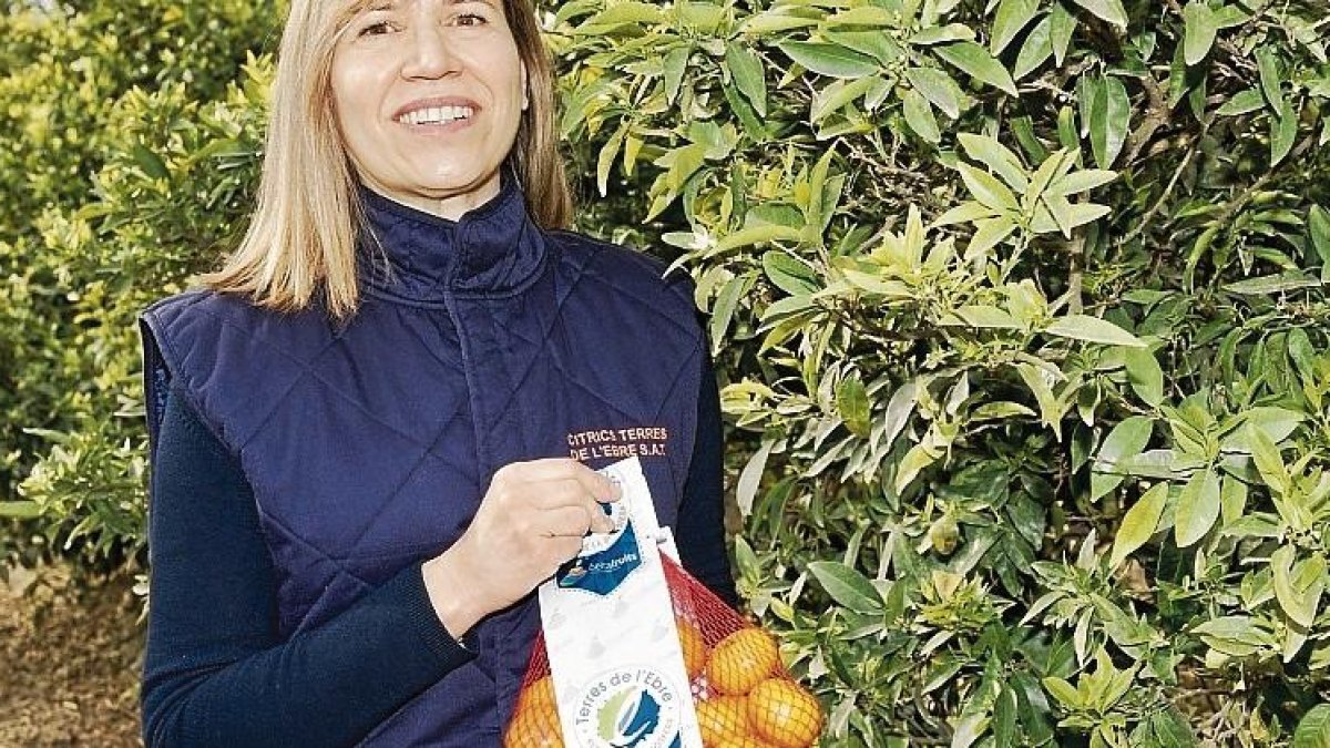 Cítrics de l’Ebre, amb el segell de la Reserva de la Biosfera.