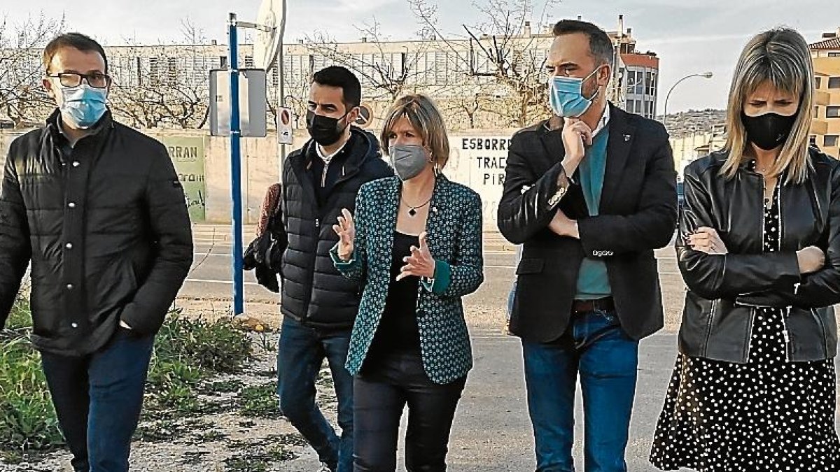 Visita de Llauradó a Alcanar.