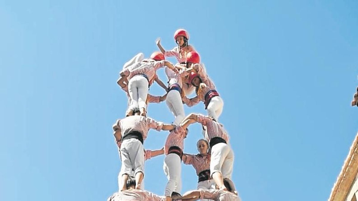 El segon 5d8 del 2022 dels Xiquets de Tarragona.