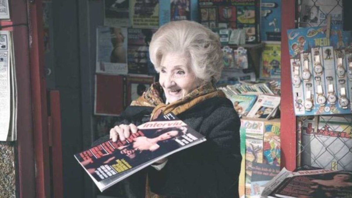 Amparo Pacheco, la actriz que interpretaba en la serie Cuéntame a la quiosquera Sagrario y madre del actor Manolo Cal
