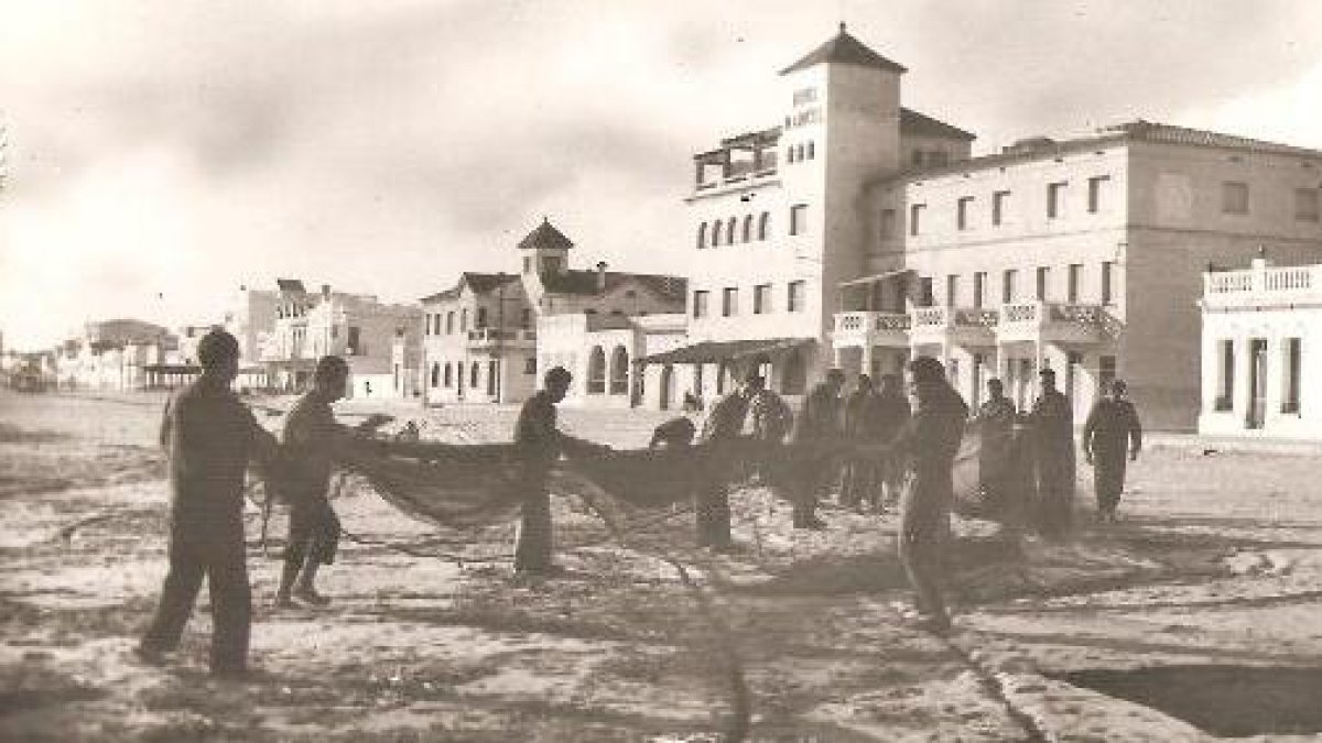 Hubo una época de pescadores en Calafell.