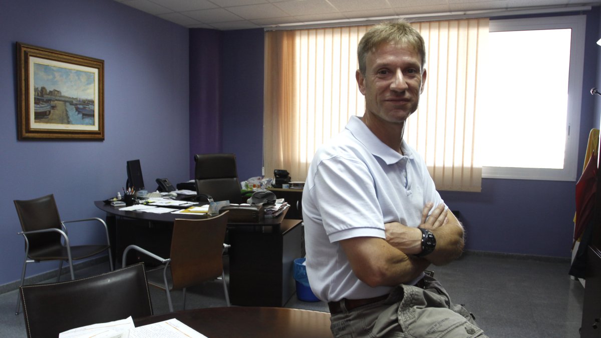 Imagen de archivo del presidente de la Confraria.