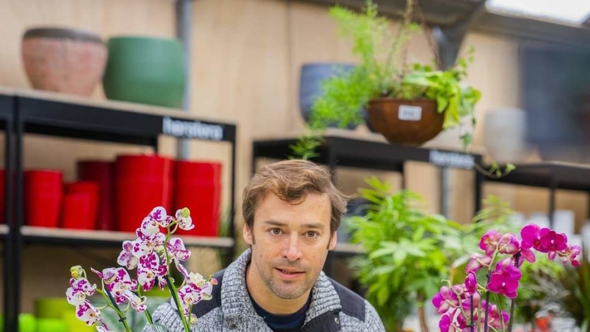 Joan Maria Vidal, del Grup La Rasa, en el Garden Gaià.