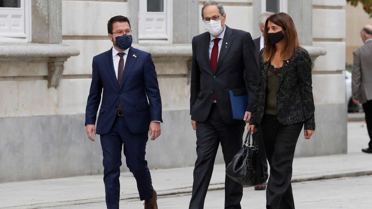 El Supremo ha celebrado este jueves la vista para revisar la sentencia del TSJC que condenó al presidente de la Generalitat.