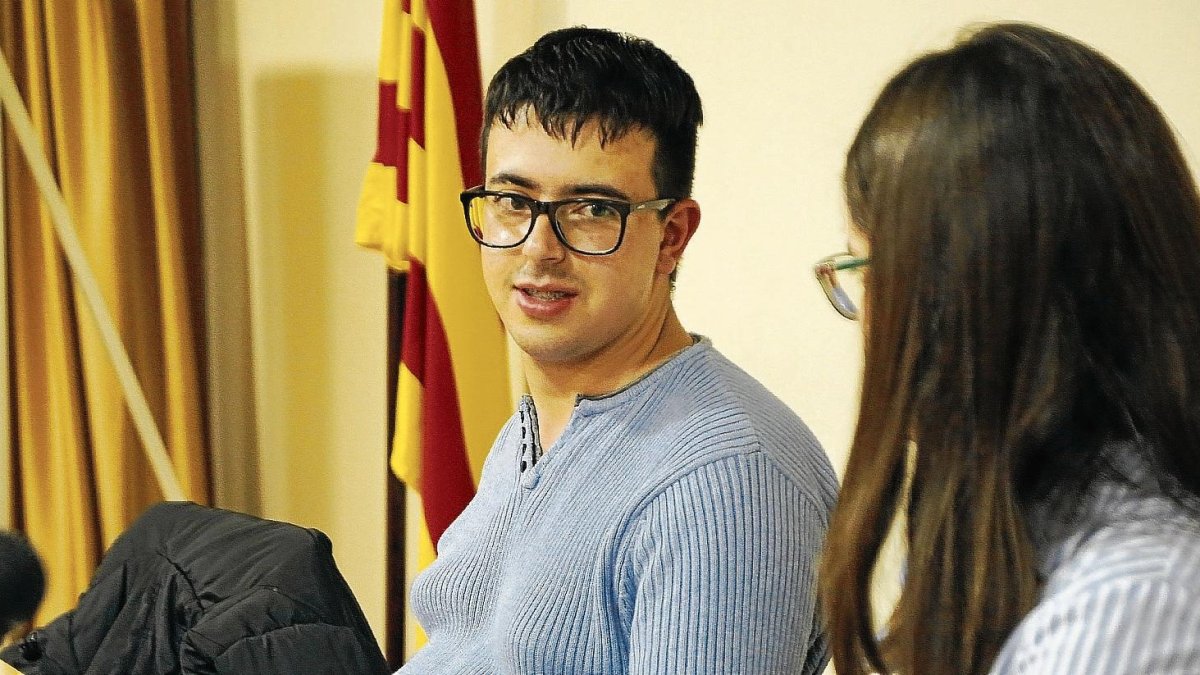 Miquel Segalés durante la conferencia que ofreció en la Casa del Mar de Tarragona.