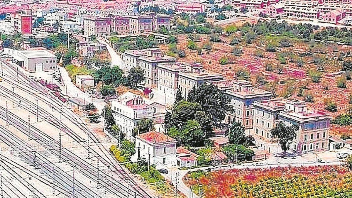 El barrio ferroviario de Sant Vicenç.