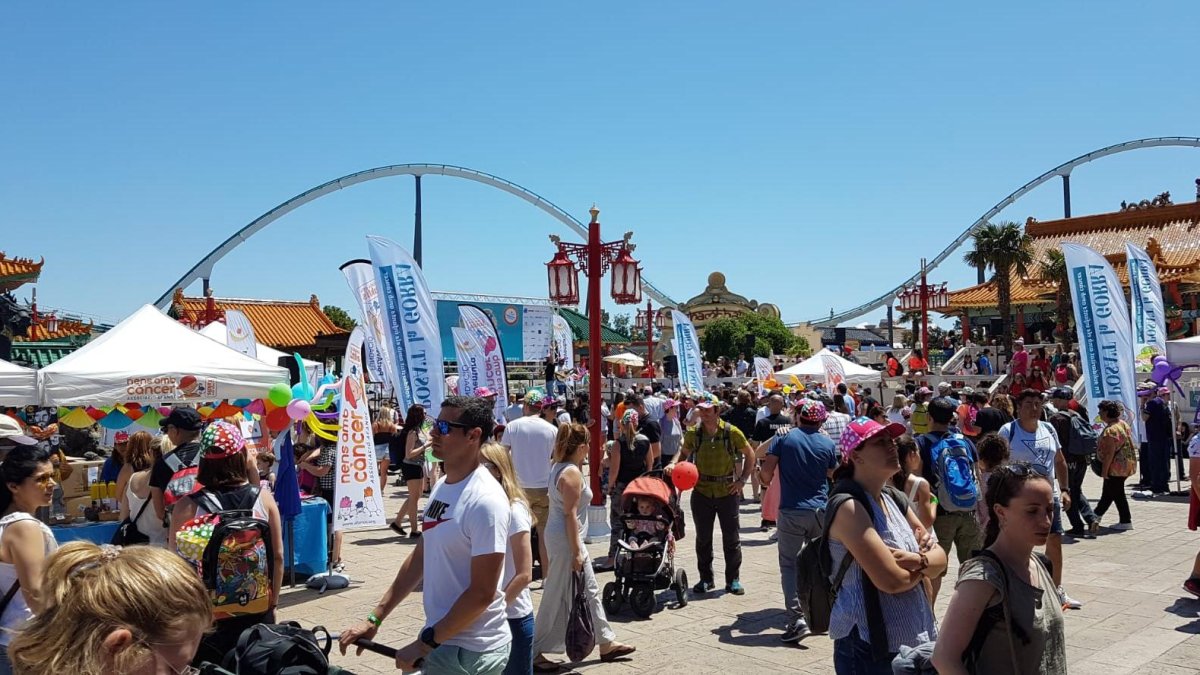 Imatge d'aquest matí a PortAventura.