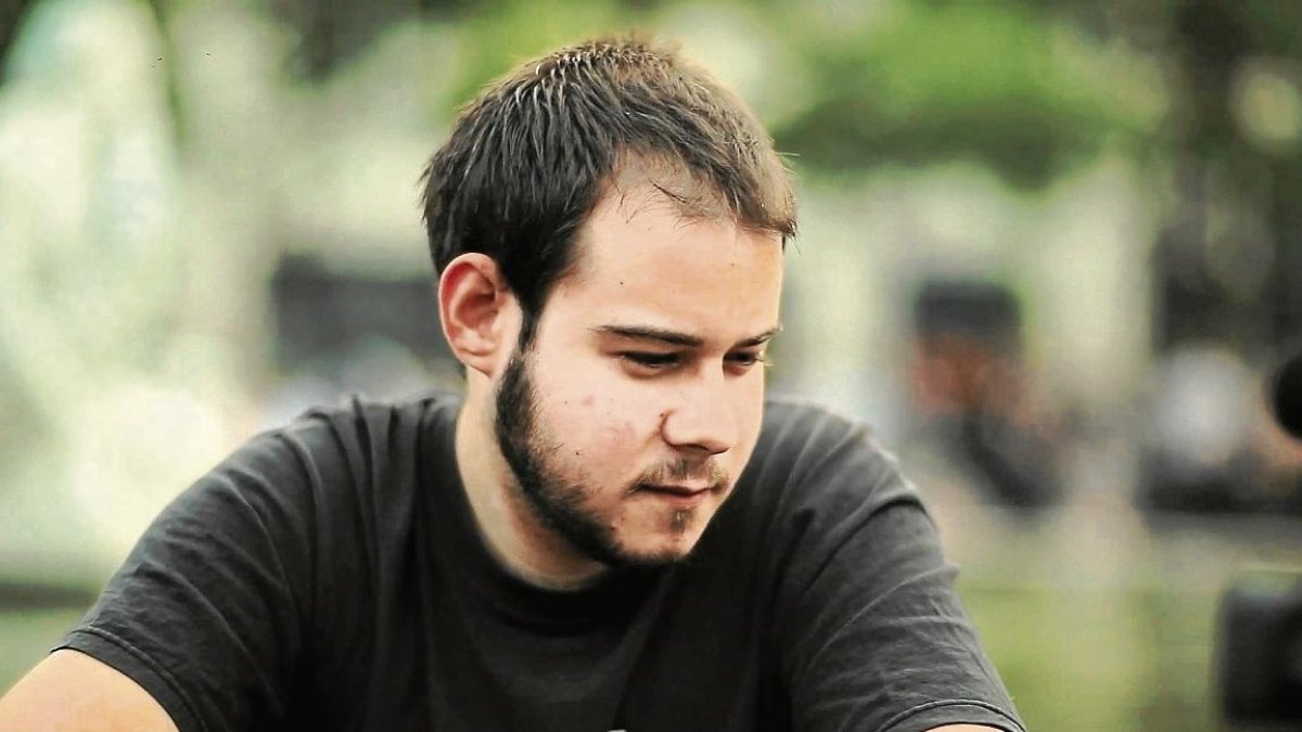 El rapero ilerdense Pablo Hasél canta canciones con un marcado carácter político.