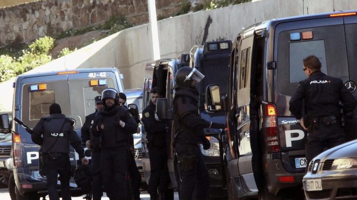 Imagen de archivo de la Policía Nacional. EFE