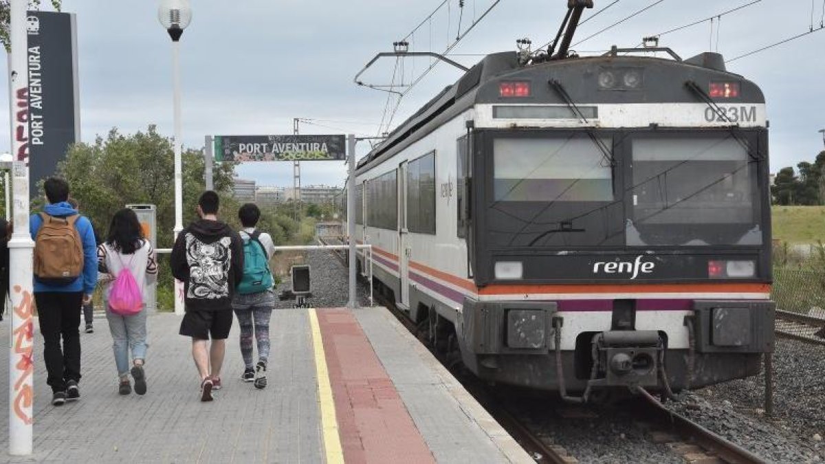 Imagen de la estación. Alfredo González