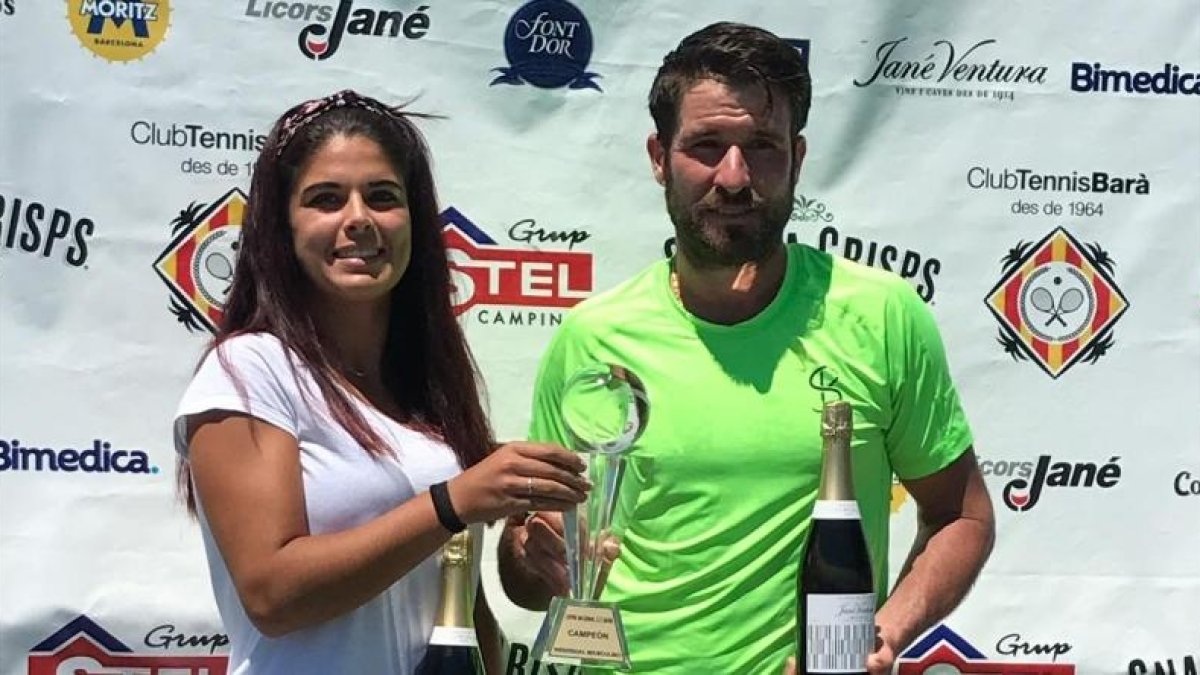 Jordi Muñoz, vencedor masculino del torneo.