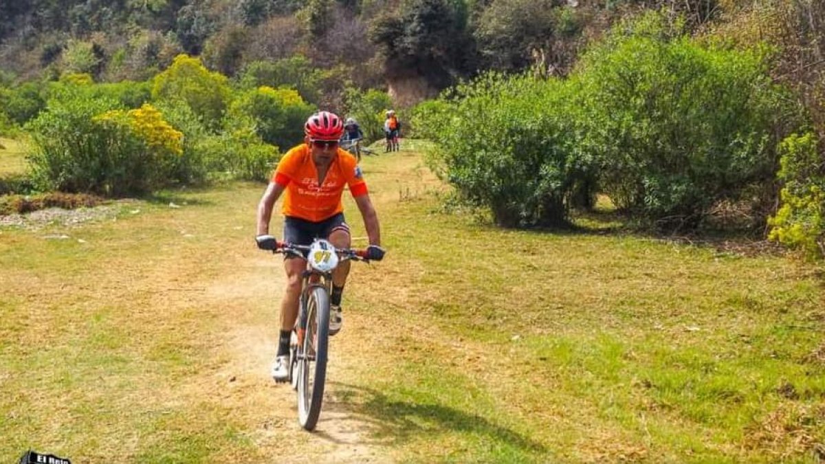 Josep Betalú durante una de las etapas del Reto del Quetzal en Guatemala.