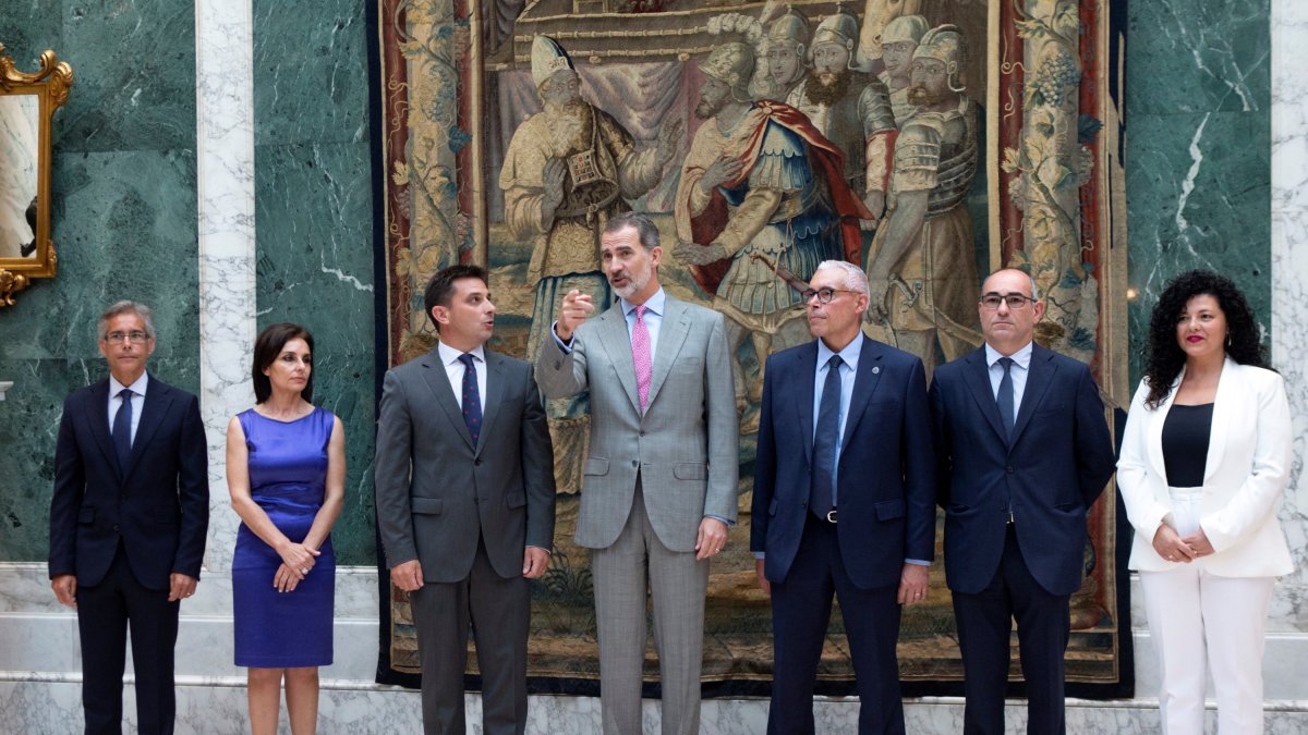 El Rey Felipe VI recibe en audiencia al Ilustre Colegio de Abogados de Tarragona