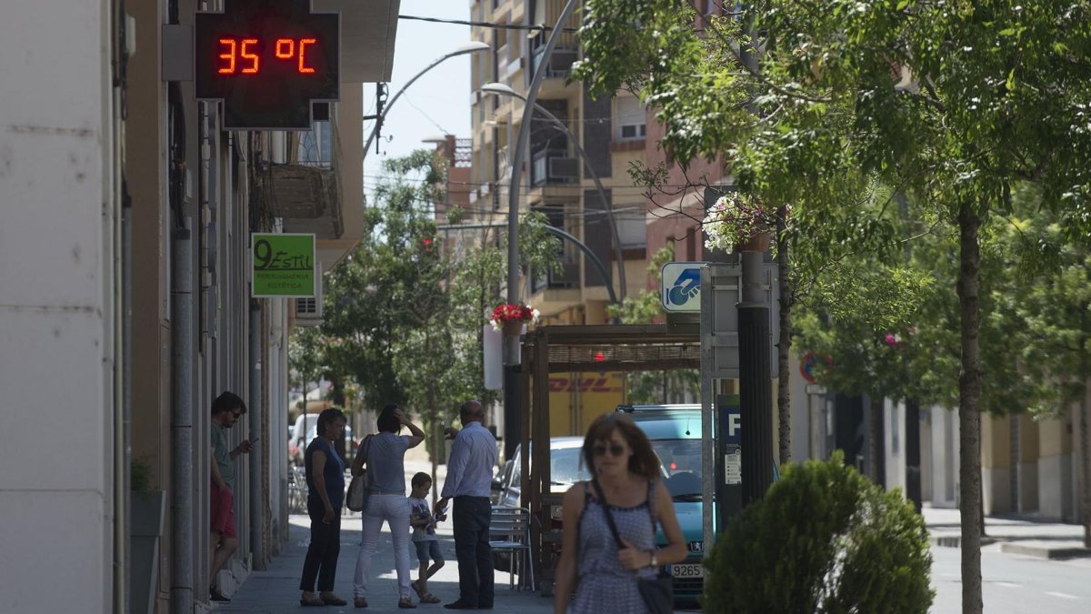 El calor ha disparado los niveles de ozono