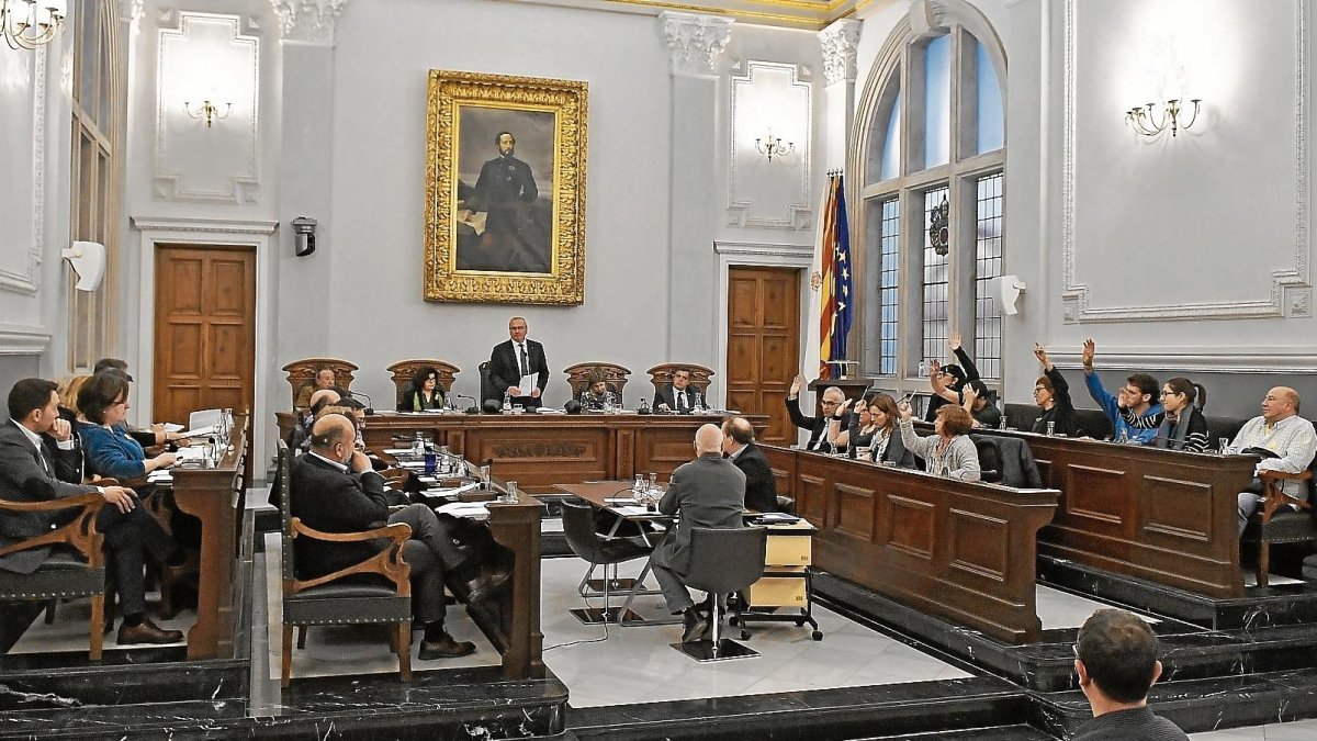 El pleno celebrado ayer por la tarde fue el último de este mandato.