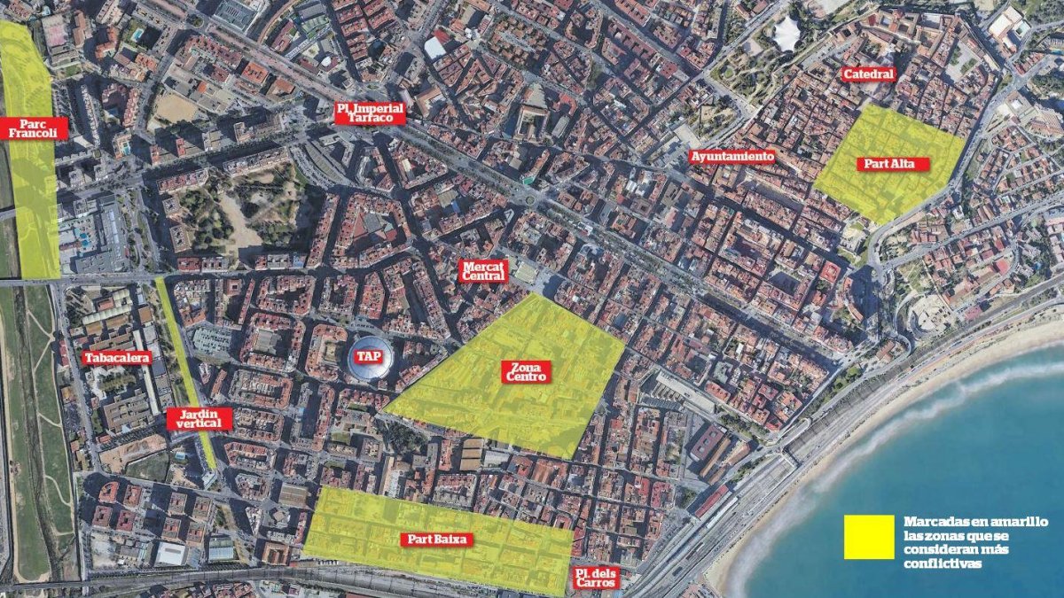 Las calles del miedo en Tarragona