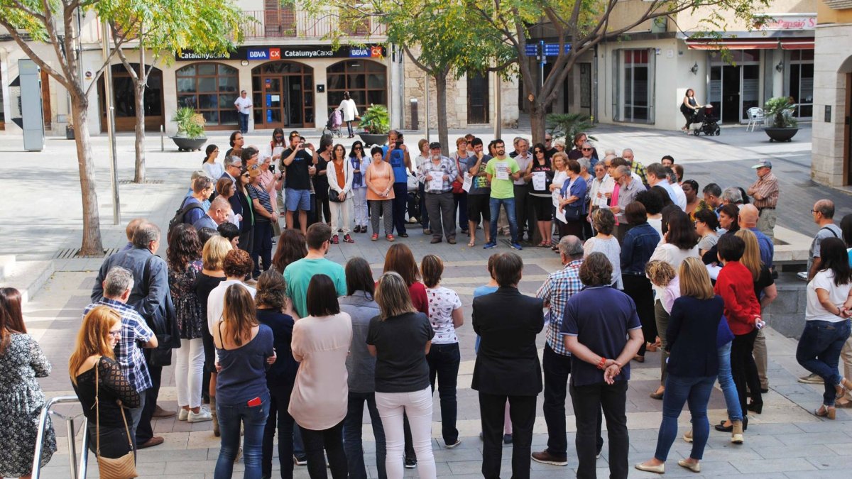 Concentració a Vila-seca.