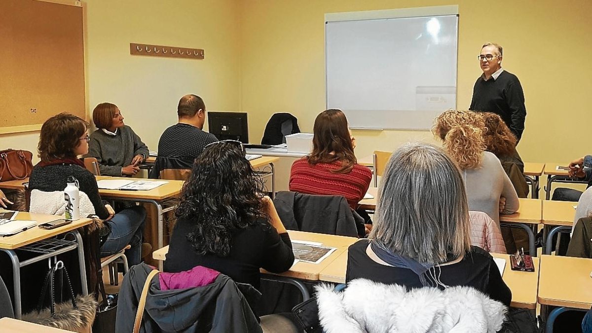 Imatge d’un dels cursos que van tenir lloc a Vallsgenera.