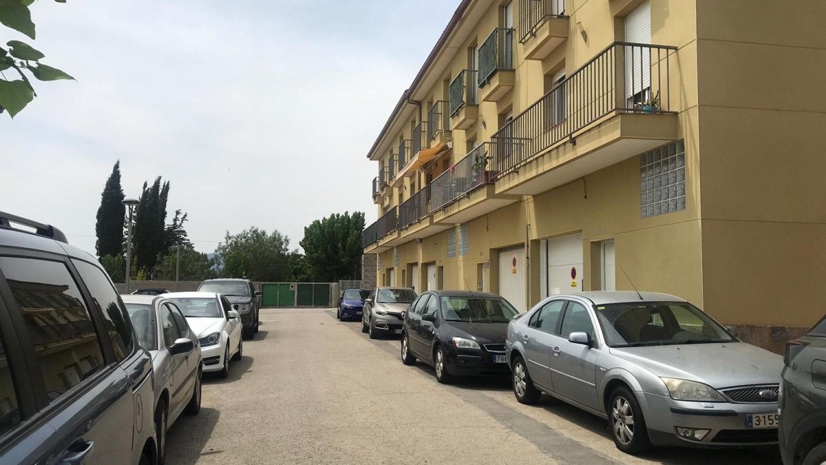 Calle de les Escoles, donde hubo la pelea y la agresión con un hacha.
