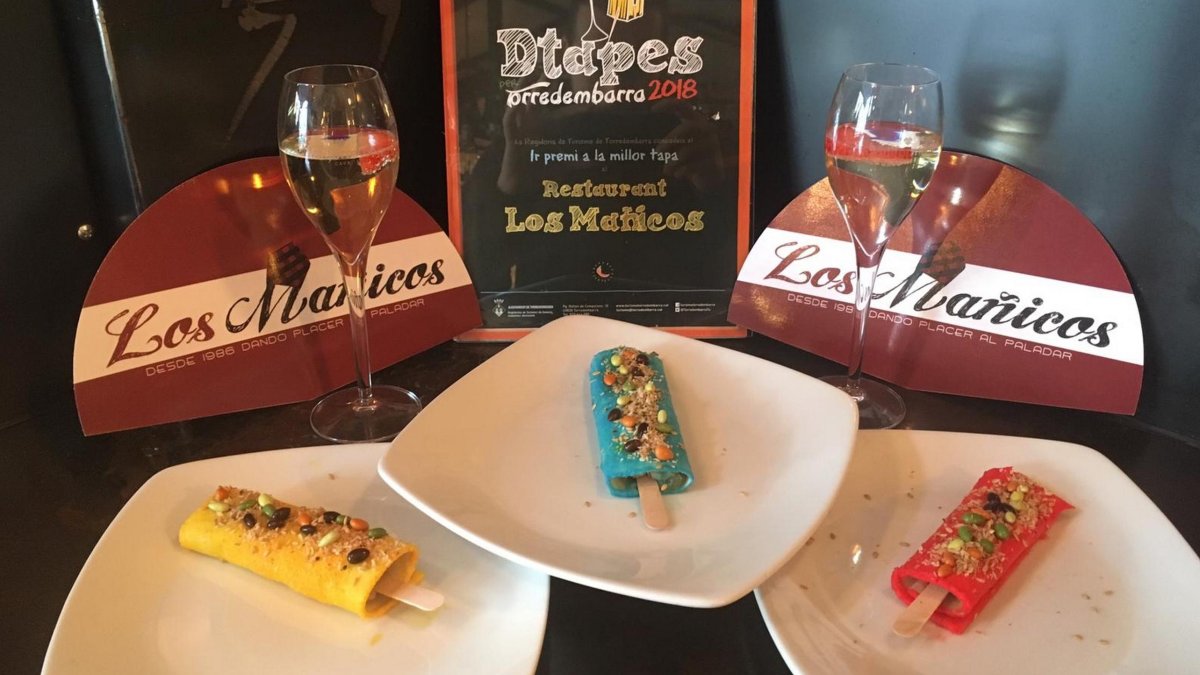 Imatge de la tapa guanyadora a Torredembarra.