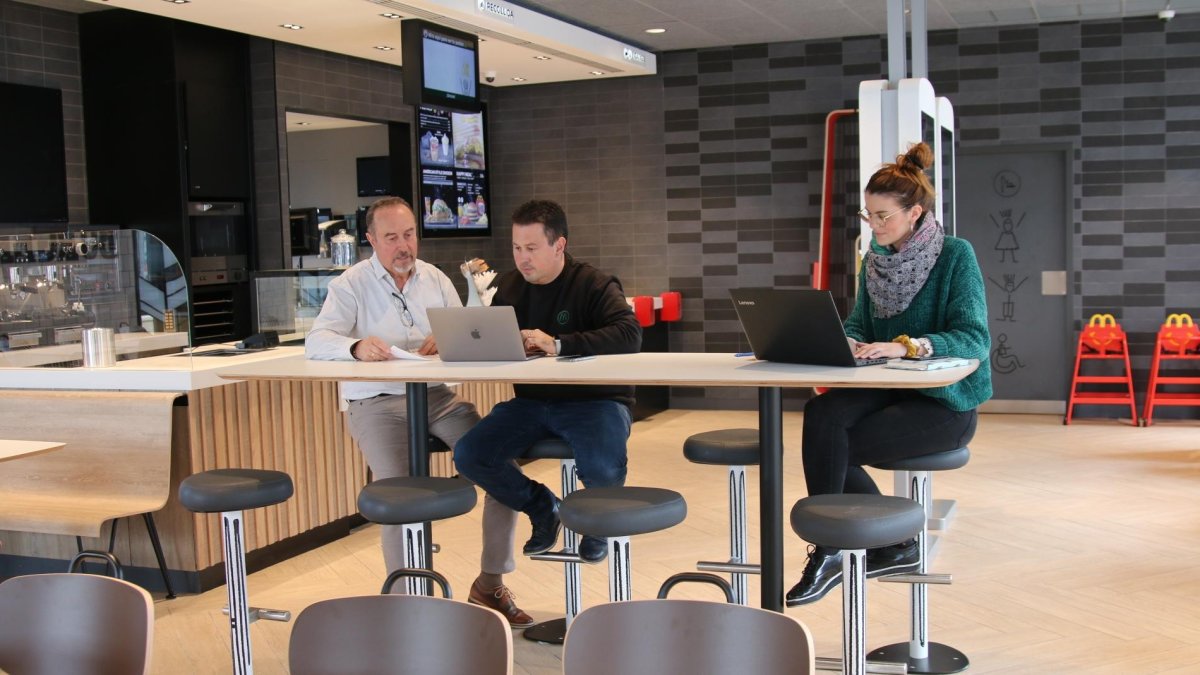 El nuevo restaurante McDonald’s en Valls.