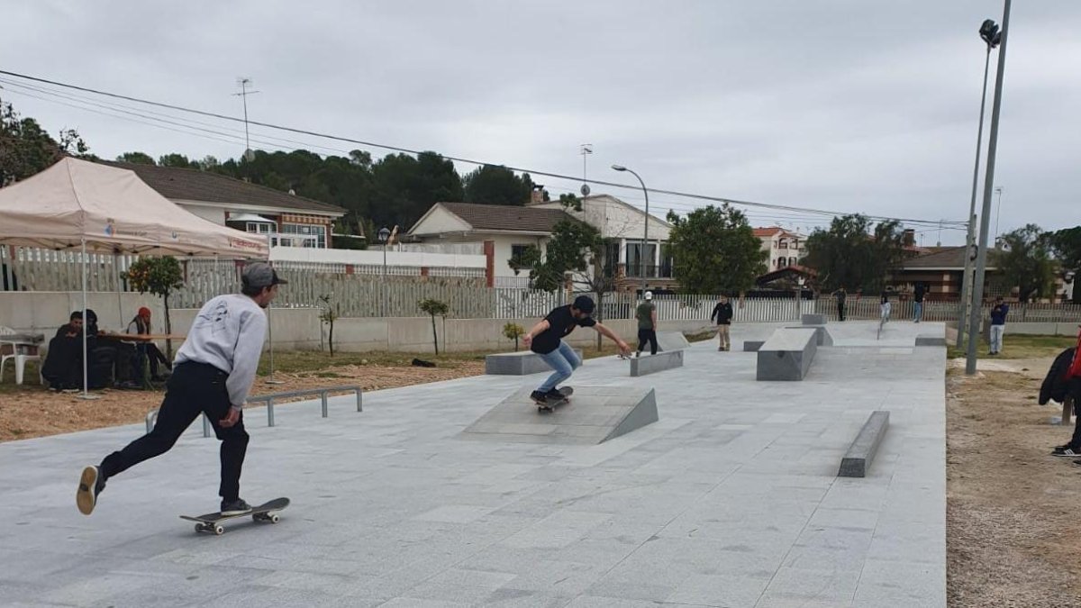 La zona del skatepark tendrá iluminación.