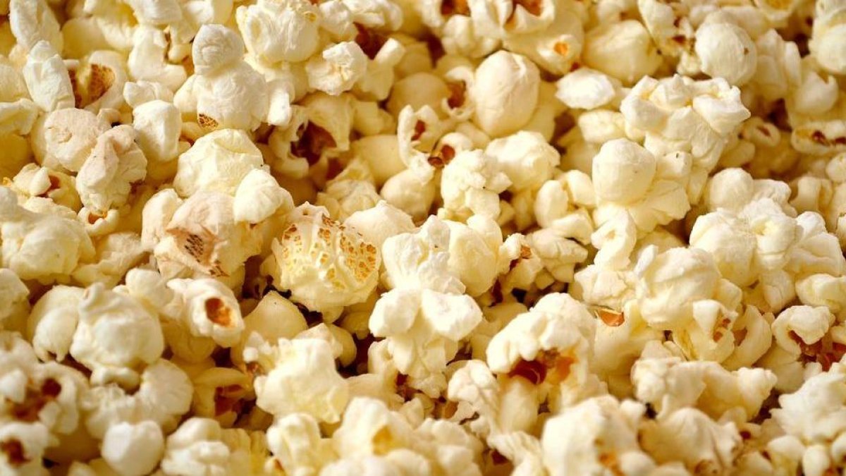Imagen de archivo de palomitas. Pixabay