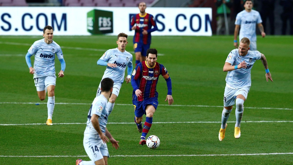 Messi ha conseguido los 643 goles en los 748 partidos que ha disputado con el Barça.