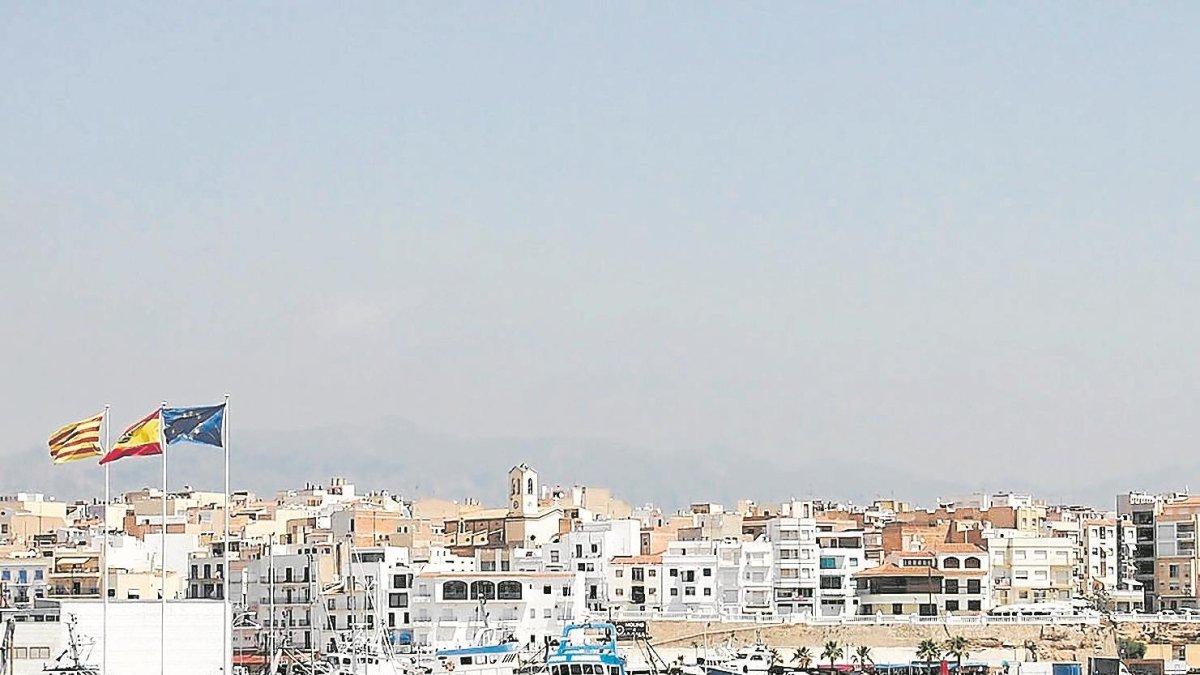 Vista de una de las villas marineras del Ebre