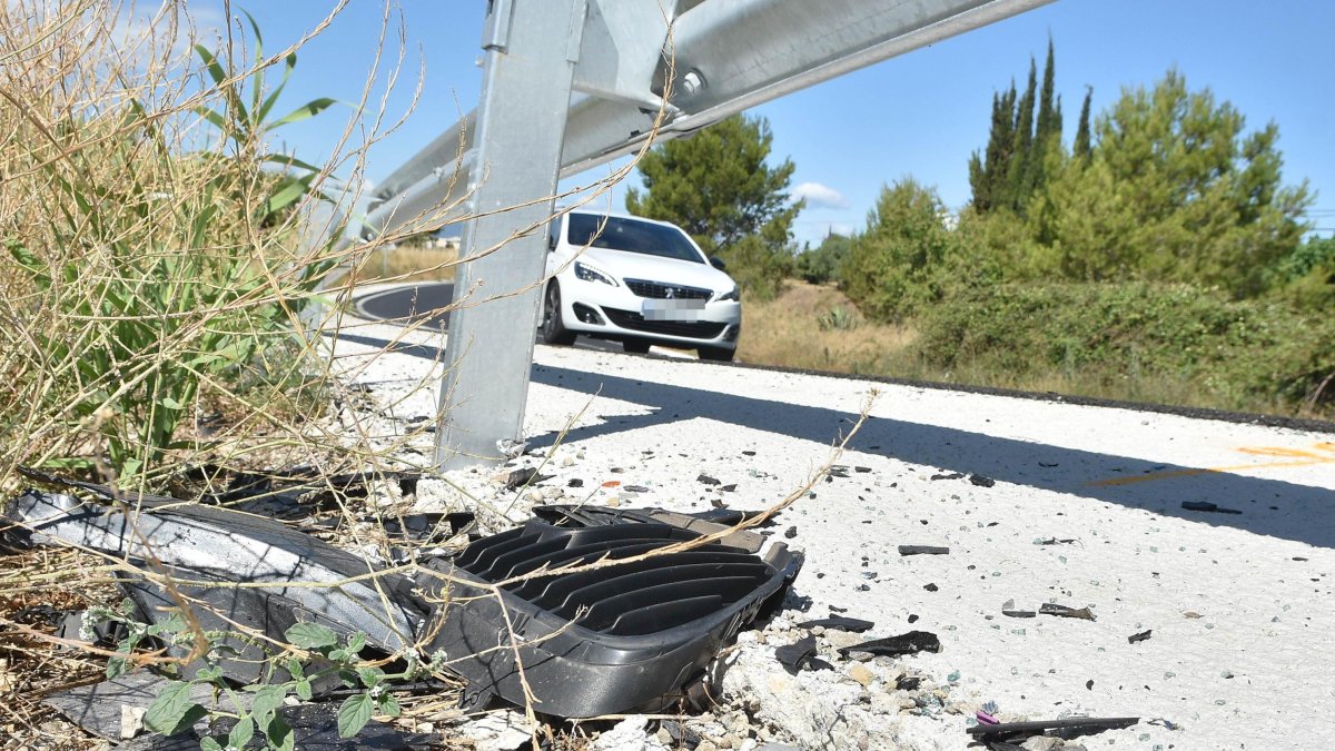 El accidente mortal registrado este año ha tenido lugar en el kilómetro 1 de la carretera del Morell.