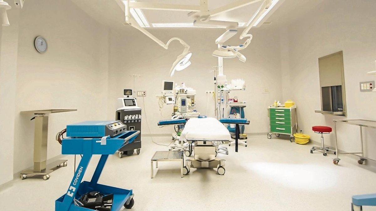 Imagen reciente de la nueva área quirúrgica de la Clínica Activa Mútua.