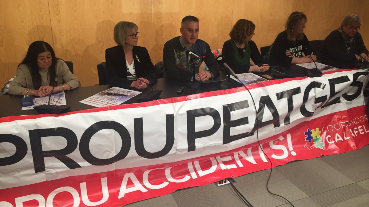Baix Penedès y Garraf están unidos en la protesta.