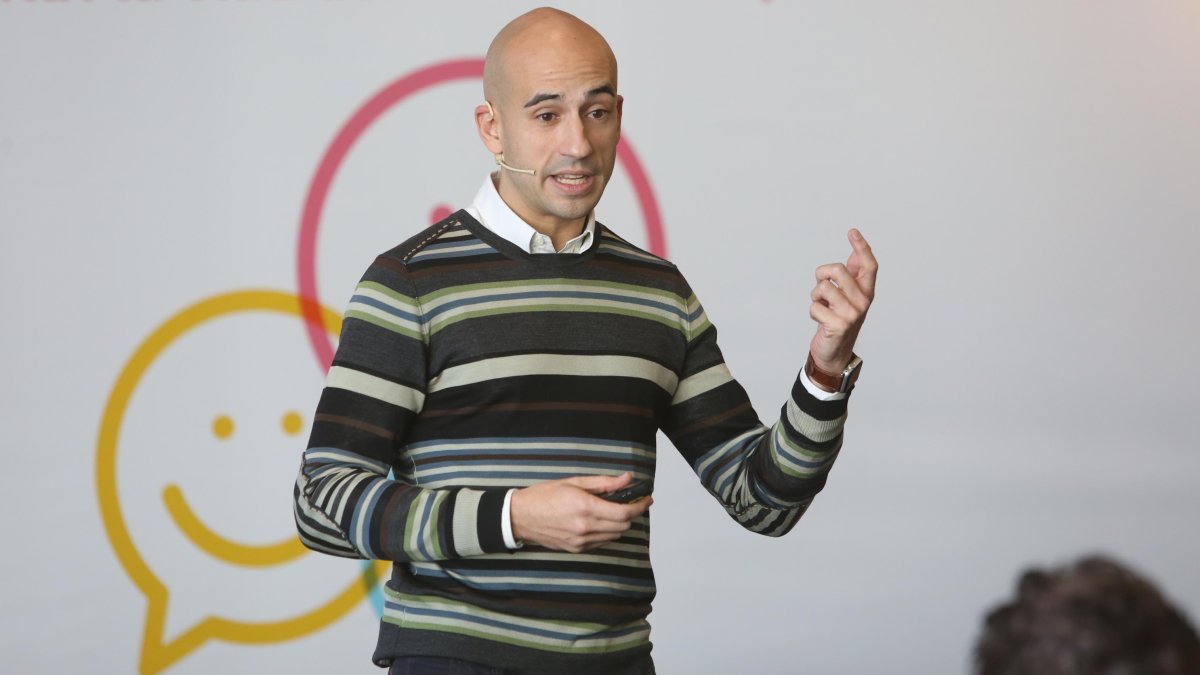 Alex Ríos, en el Motivation Day celebrado en Fira de Reus.