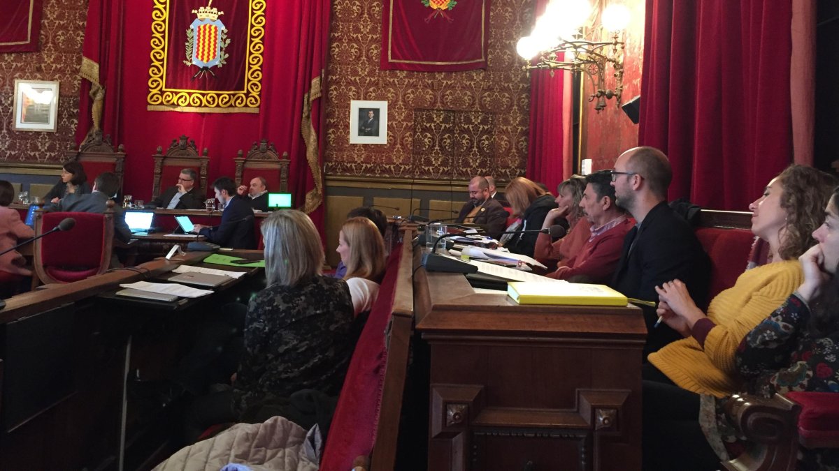 Imagen del pleno de este viernes.