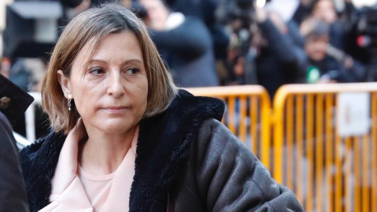 Carme Forcadell cumple pena en la cárcel de Mas d'Enric, en El Catllar.