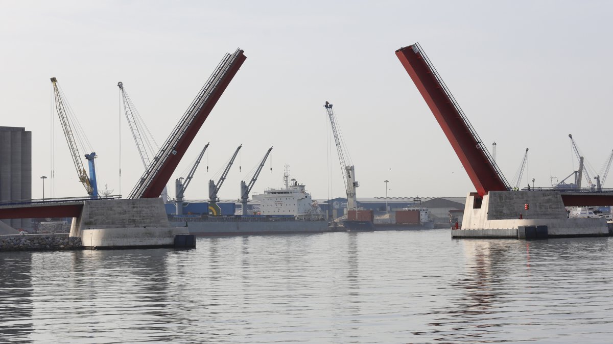 Plano general del equipamiento desde el Moll de Costa.