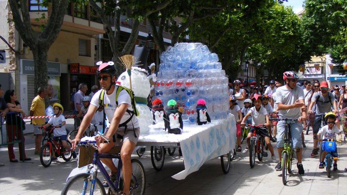 Una de las carrozas.