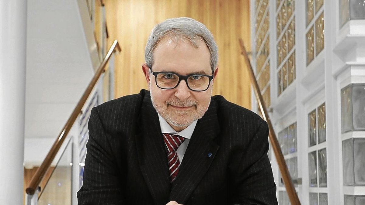 Tarradellas, este jueves en Tarragona, donde participó en el diálogo ‘Connecta amb Europa’.