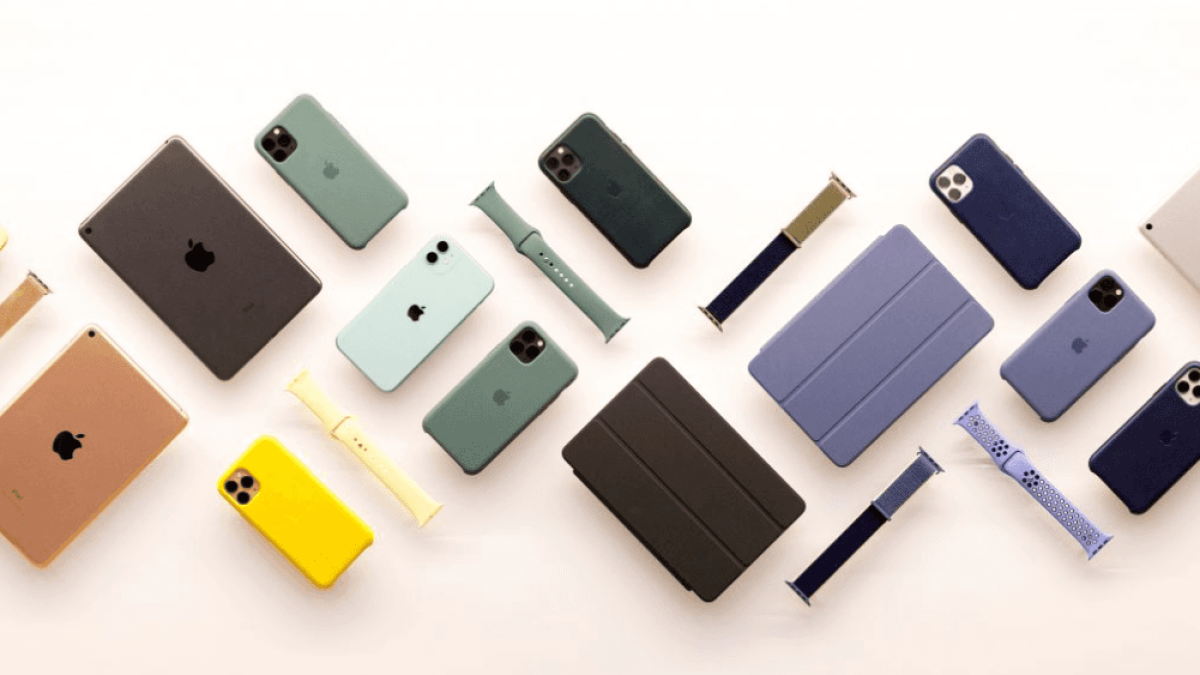 Imagen de productos Apple.