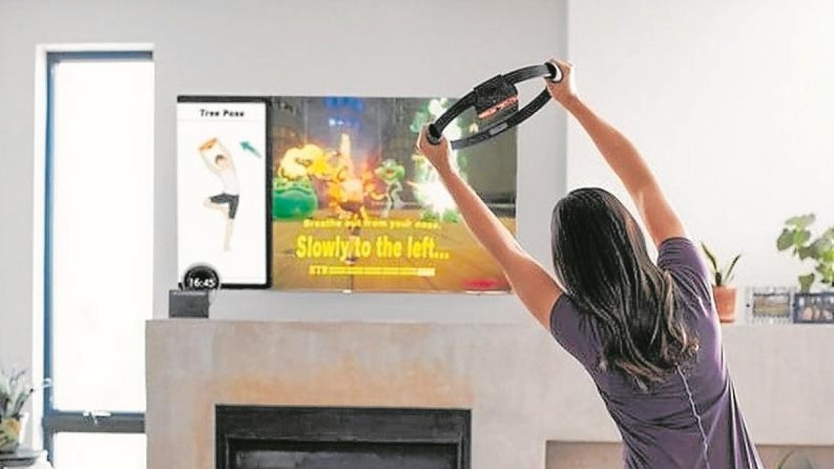 ‘Ring Fit’ promete mantener la forma física de forma divertida.